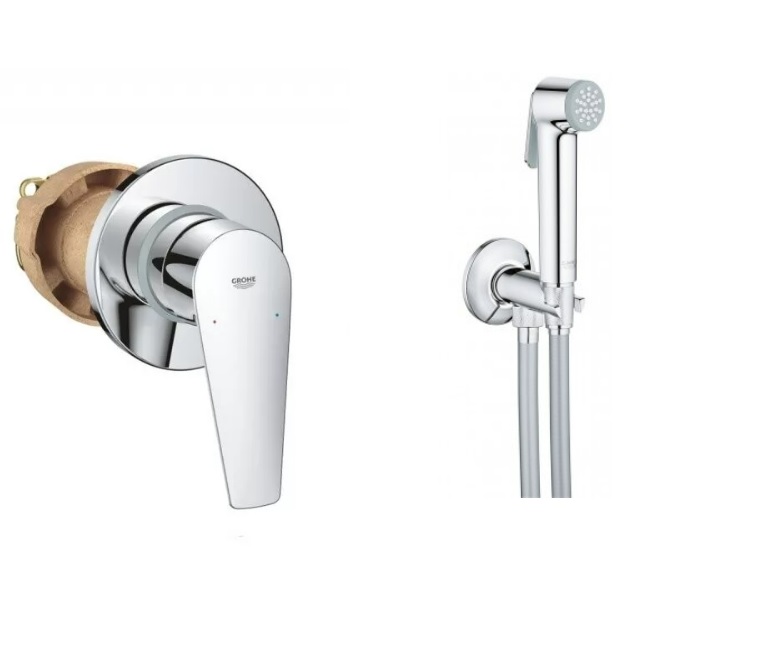 29040001 + 26358000 Potinkinis bidetta dušelio komplektas Grohe